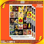 BRUCE LEE STICKER IMAGE / BRUCE LEE STICKER / BRUCE LEE STICKER PACKAGE PER 25 PCS / KODESP13