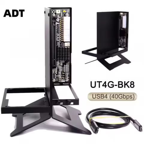 UT4G External Graphics Card USB4 to PCIe 4.0 x16 eGPU Adapter Thunderbolt 3/4 GPU Dock 40Gbps NUC IT