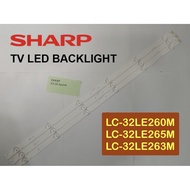 SHARP TV LED Backlight LC-32LE265M LC-32LE260M LC-32LE263M 32LE265M 32LE260M 32LE263M