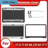New For Pavilion 17-X 17T-X 17-Y 17-BA 17Z-Y 17-AY 270 G5 TPN-W121 LCD Back Cover Front Bezel Rear L