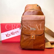 Kickers Chest Bag Leather Male Female 78816