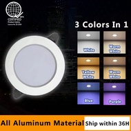 Jacksun 20PCS with Box Packing Pinlight Led Ceiling Pin Lights Led For Ceiling  Led Tri Color Led Do