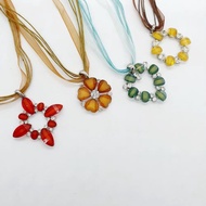 Lady Necklace Cubic Zirconia Stone Upscale Design