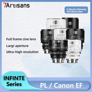7artisans INFINTE Full Frame 24mm 35mm 50mm 85mm 105mm T2.1 16mm T2.5 135mm T2.4 Cine Camera Lens fo