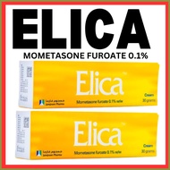 ☈ ◪ ☃ Elica Cream 30g Exp Feb 2026 Mometasone Furoate 0.1%