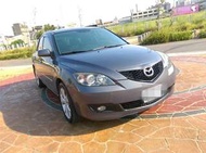 【全額貸】二手車 中古車 2007年 馬三 5D 灰色進口