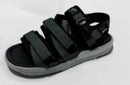 特賣會 義大利第一品牌-LOTTO 男款街頭風潮流運動涼鞋 5260-灰黑 超低直購價490元