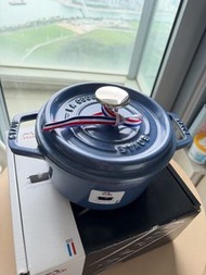 Staub 16cm 琺瑯鑄鐵鍋  夜光藍