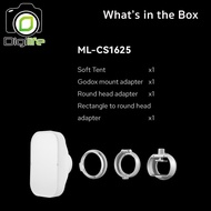 Godox Softbox ML-CS1625 Collapsible Soft Tent Kit สำหรับ แฟลชหัวเหลี่ยม แฟลชหัวกลม แฟลช และ LED God