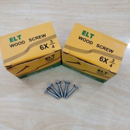 Wood Screws size 5/ 8x6, 3/ 4x6