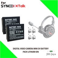 Digital Video Camera Mini DV Battery Pack Lithium ION S005 For SYNCO XTalk Wireless Intercom System