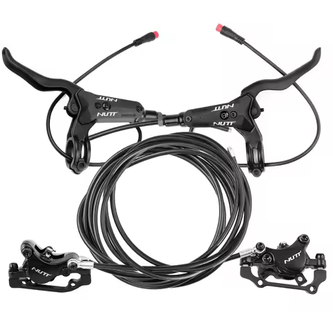 NUTT Power Off Hydraulic Disc Brake B C Serial 2 Pin Male 140 160mm Electric Scooter for Zero 10X KU
