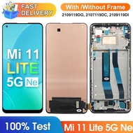 for Mi 11 Lite NE Assembly for Xiaomi 11 Lite 5G NE 2109119DG 2107119DC Lcd Display Digital Touch Sc