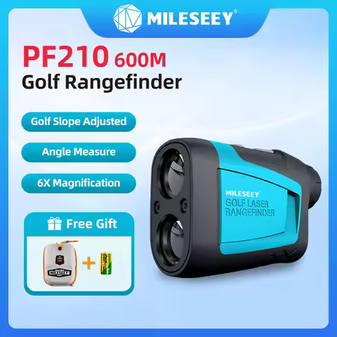 Mileseey PF210 PF2E PF240 Golf Laser Rangefinder Telescope Measure 600M/Yard Distance Meter 6X Monoc