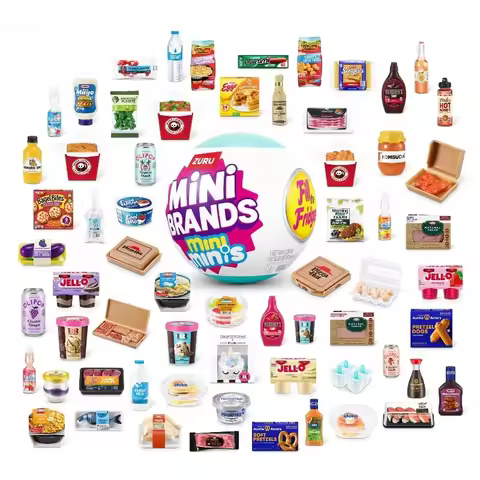 Zuru Mini Brands Fill The Fridge Mini Minis Blindbox Toys Collectible Miniature Surprise Toys Birthd