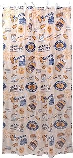 Keystone IN054155 American Retro Curtain, Peanut Butter, W 43.3 x L 70.9 inches (110 x 180 cm)