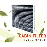 A427# * WITH CHARCOAL * TOYOTA VIOS WISH ALITS CAMRY HILUX INNOVA ESTIMA CABIN FILTER 87139-0N010 87