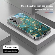 Van Gogh Sunflowers Tempered Glass Case For Samsung S20 S21 S22 S23 S24 S25 Plus Ultra FE A25 A335G 