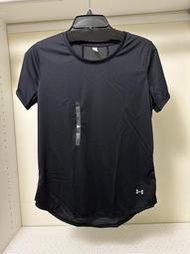 美國 Under Armour UA 女款 短袖黑色運動T恤 size M &amp; L &amp; XL