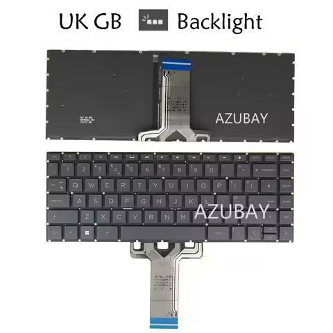 UK GB Backlit Keyboard For HP home 14-cf00 14-df00 14-ma00 14-dk00 14s-er00 14s-e00 14q-cs00 14q-cy0