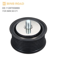 BINB ROAD Deflection Pulley 11287559889 for BMW 7 F01 740i F02 X6 E71 Belt Drive Generator & - & &