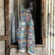 Summer Fresh Fashion Loose Overalls Jumpsuit 25.9.9