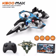 K500 MAX RC Plane Fighter 2.4G Remote Control Stunt Glider 360 ° Rolling Flight Flying EPP Foam Airp