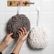 RunSabai Hand Towel Kitchen Towels Bathroom Soft Plush Chenille Quick-Drying Towel Nice