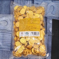 1kg Chocolate Gold Coin Golden Coin Chocolate Emas 金屯巧克力