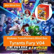 Bruco Building Block Blokees Figures Blokees Transformers DV04 Blind Box Tyrants Fury Defender Versi