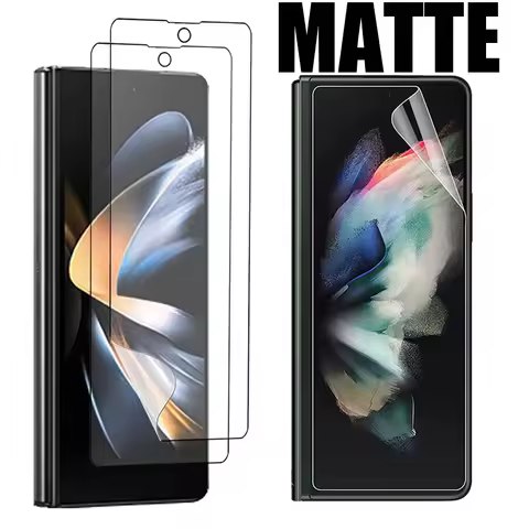 1-3PCS Matte Hydrogel Film For Samsung Galaxy Z Fold6 5 Outside Clear Matte Screen Protector For Gal