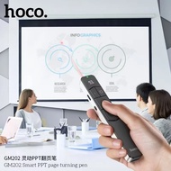 HOCO GM202 เลเซอร์พอยเตอร์ ควบคุมสไลด์ เปลี่ยนหน้า เพิ่ม-ลดเสียง Hyperlink นำเสนอ PPT Power Point พร