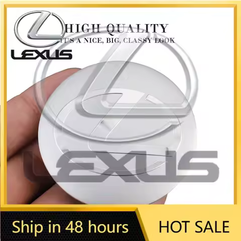 Emblems 4Pcs 56MM Car Wheel Center Hub Cap Rim Cover Emblem Stickers For Lexus IS250 IS200 CT200h GS