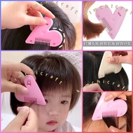 LOVE-SHAPED FRINGE CUTTING COMB PRACTICAL FRINGE CUTTING COMB/ HAIR CUTTER/ CUTE FRINGE SCISSOR/ LOV