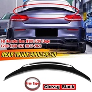 W205 Car Rear Trunk Boot Wing PSM Style For Mercedes For Benz W205 C205 Coupe C200 C300 C63 2017-202