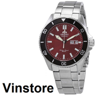 [Vinstore] Orient Automatic Kanno Diver 200M Stainless Steel Red Dial Men Watch RA-AA0915R19B RA-AA0915R19 RA-AA0915R