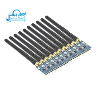 10pcs CC1101 433MHz Wireless Module with SMA Antenna Wireless Transceiver Module