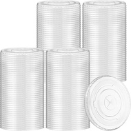 (500pcs/1000pcs) 16oz Plastic Cups/Clear Disposable Cups/Cup for Iced Coffee Smoothies/Lid/Straw