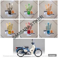 HONDA MOTORCYCLE BODY STRIPING STICKER C50 FULLSETHONDA