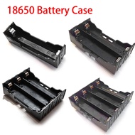ABS 18650 Power Bank Cases 1 2 3 4 Slot Batteries Container 1X 2X 3X 4X AA Battery Holder Storage Box Case With Hard Pin