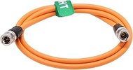 HangTon 12G 4K SDI UHD Coaxial Video Cable 4K60 Male BNC to Right Angle Male BNC Canare LV-61S for B