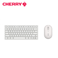 櫻桃 CHERRY KW 7100 MINI BT 藍芽鍵盤(白色)+CHERRY MW5180 無線滑鼠