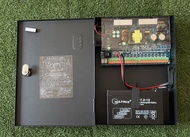 ตู้จ่ายไฟสำหรับกล้องวงจรปิด 16  กล้อง 12 V 20 A  มีแบตเตอร์รี่สำรอง  (UPS)