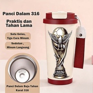 FIFA World Cup 2026 World Cup Trophy Tumbler 500ml Stainless Steel 316 Simple Stylish Aesthetic Drin