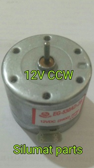 Motor DC 12V (2400 RPM) CCW / Dinamo tape 12v ccw 2pin