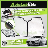 MG MG5 2024 NinjaShades Plus OEM Magnetic Car Sunshades