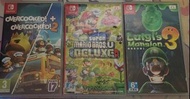 Nintendo Switch 遊戲 Overcooked! + Overcooked! 2, Mario Bros. U Deluxe, Luigi's Mansion 3