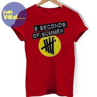 5 SECONDS OF SUMMER MUSIC T-SHIRT