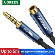 UGREEN AUX Jack Audio Extension Cable with Microphone (3.5mm)