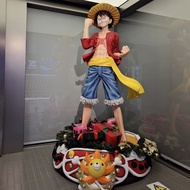 [New Style Hot Item] Ready Stock One Piece One Piece GK Statue 50CM Sunshine Luffy Doll Luffy Figure with Base High Quality Version